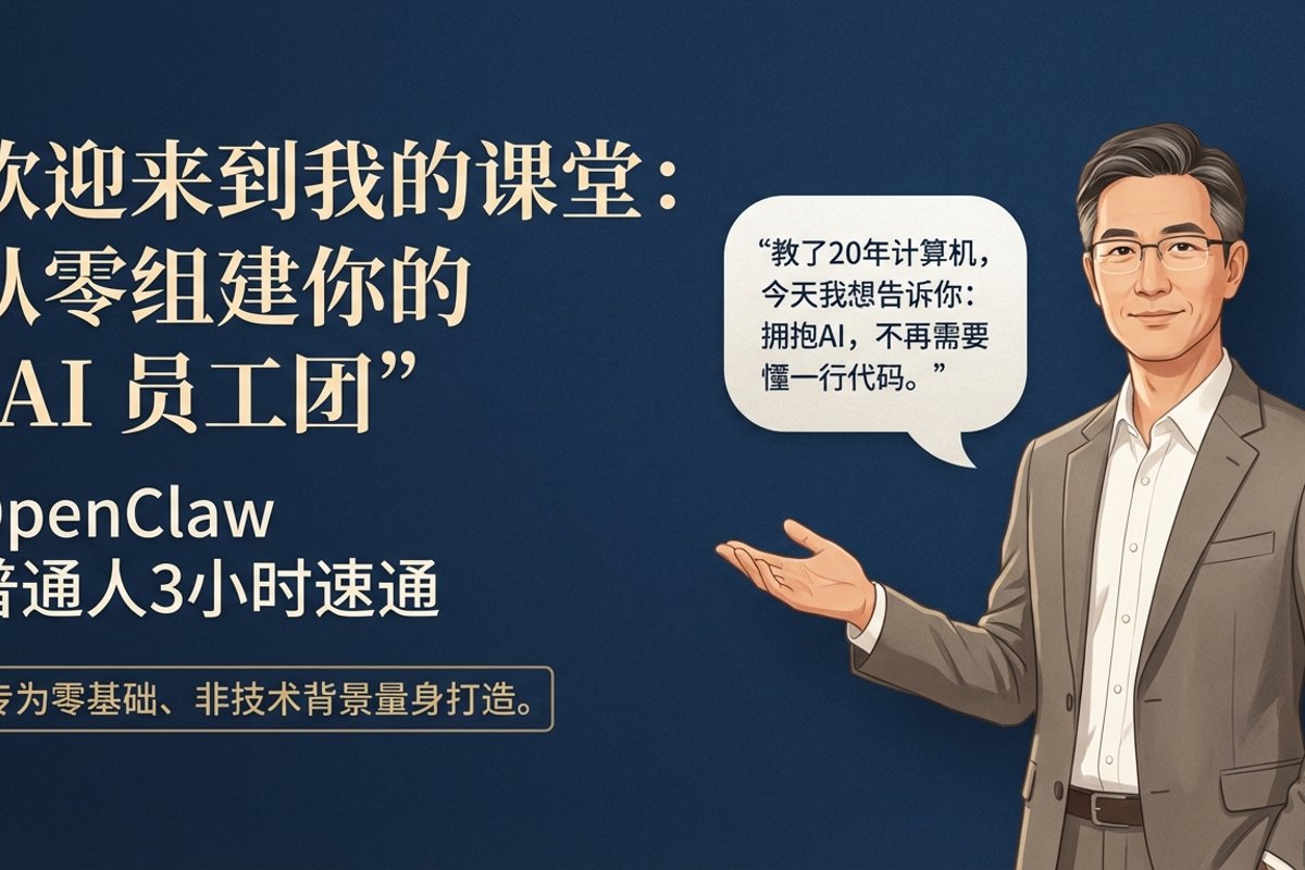 OpenClaw 课程插图 1